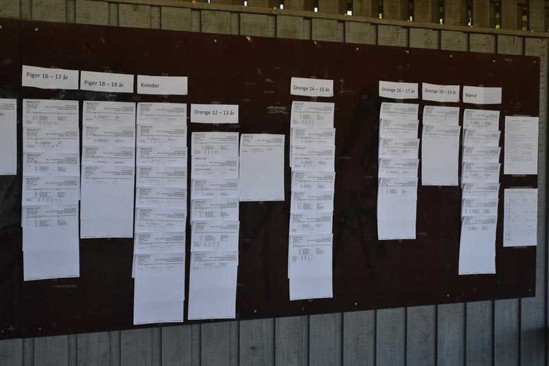 Resultater fra Herning Games