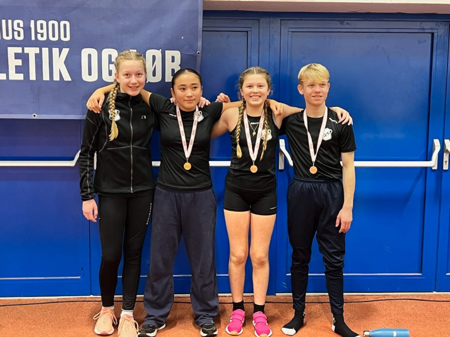 Medaljehøst ved Vestdanske Ungdomsmesterskaber