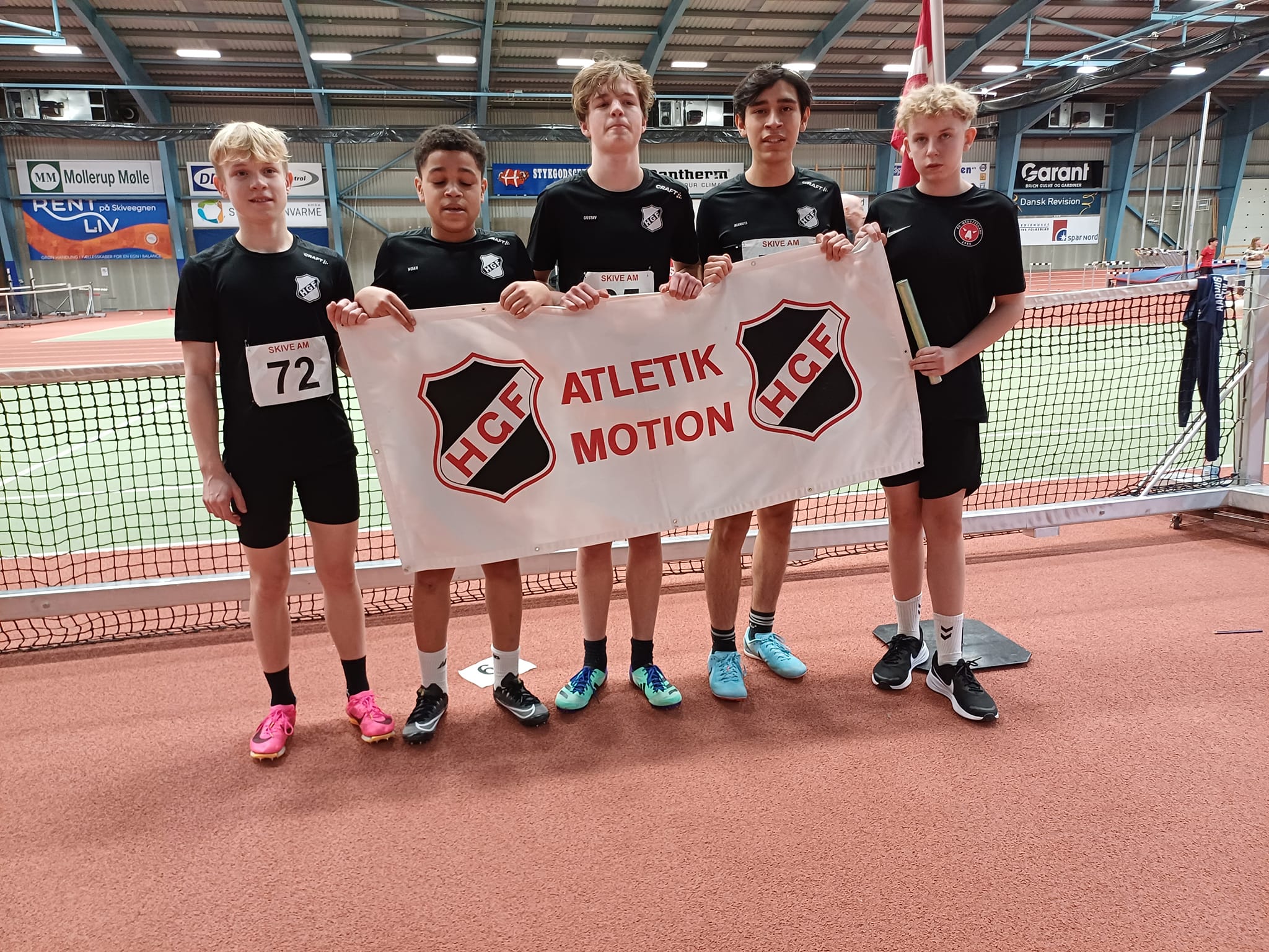 Resultater fra atletikstævne Skive Indoor III